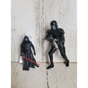 Hallmark Star wars kylo ren storm trooper ornament Xmas set